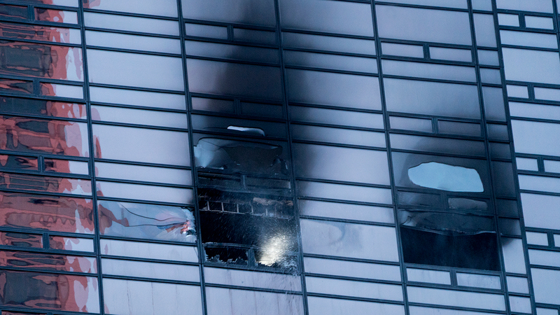 Trump Tower Fire In Midtown Manhattan That Killed Man Under