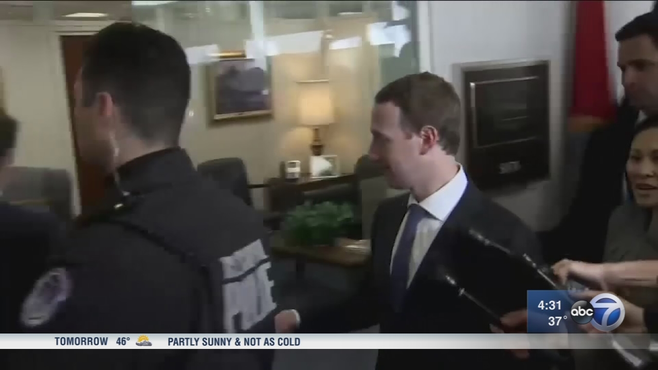 Zuckerberg meets with lawmakers before congressional hearings