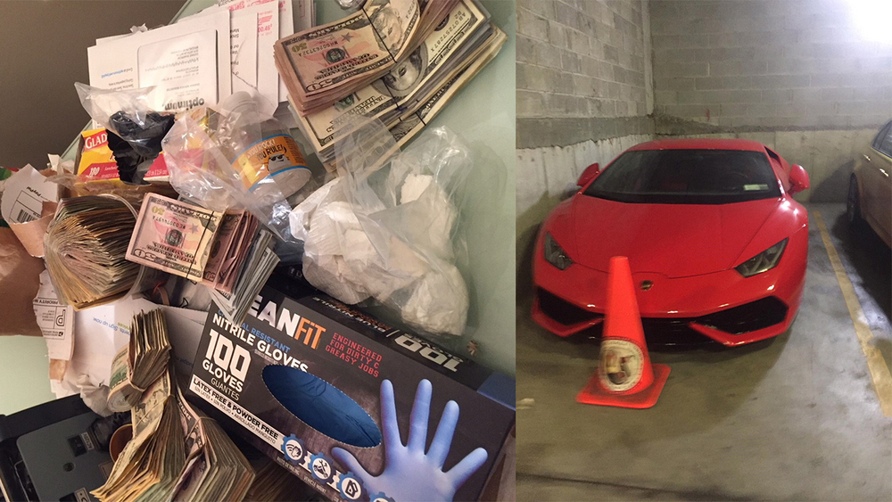 Cash, weapons, Lamborghini seized in major drug bust in Queens, Brooklyn