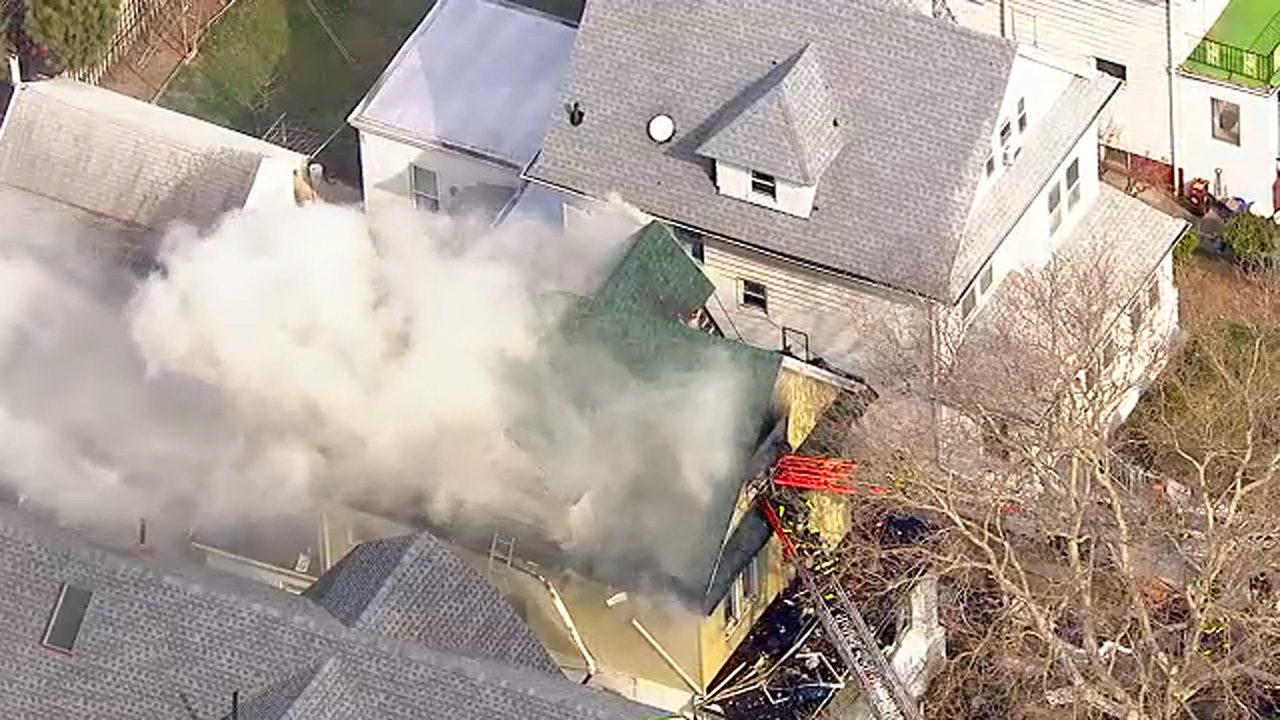 Firefighters on scene of building fire in Bensonhurst, Brooklyn