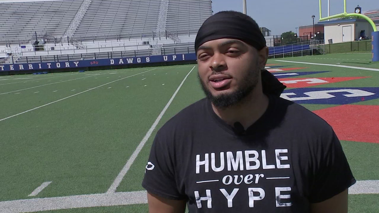 ON A MISSION Houston Baptist player hoping for shot in the NFL ABC13