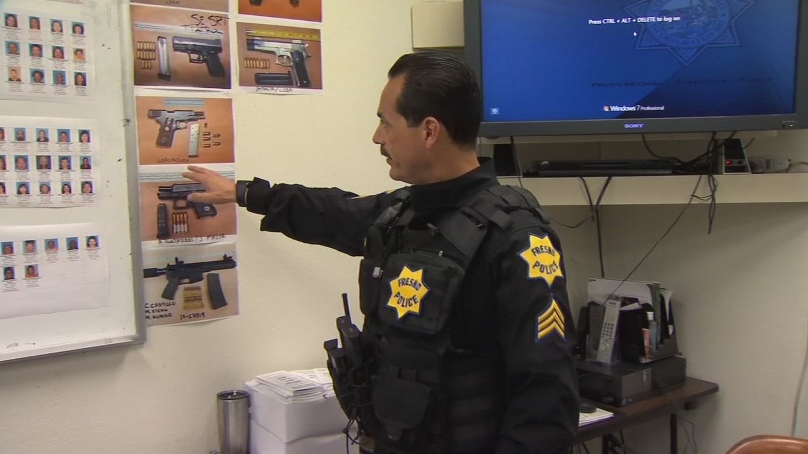 Increase in gun seizures and traffic stops leads to decrease in Fresno