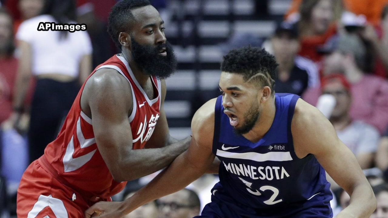 Rockets face Timberwolves on Sunday