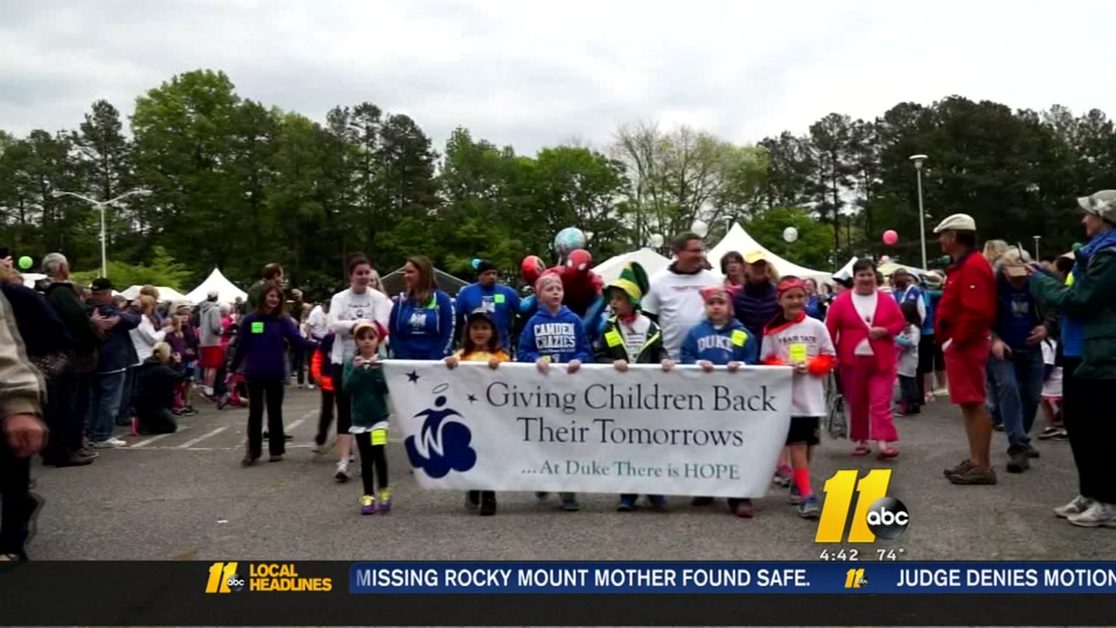 25th Angels Among Us hopes to raise 2 million for Duke's Brain Tumor