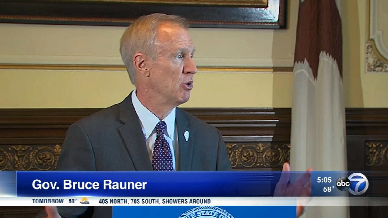 Rauner meets with legislators to discuss budget