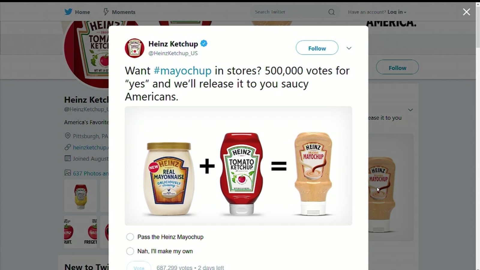 'Mayochup' Heinz likely to debut mixture of ketchup, mayonnaise