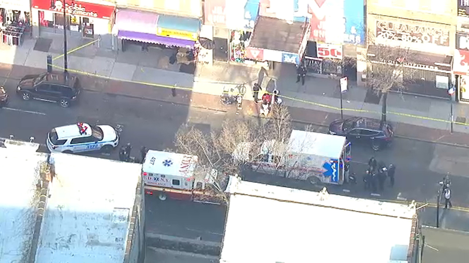 At least 2 people shot on busy street in Brooklyn - ABC7 New York