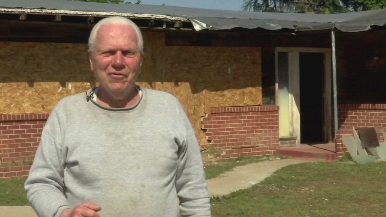 Sanger Police investigating a DUI crash that ended inside an elderly