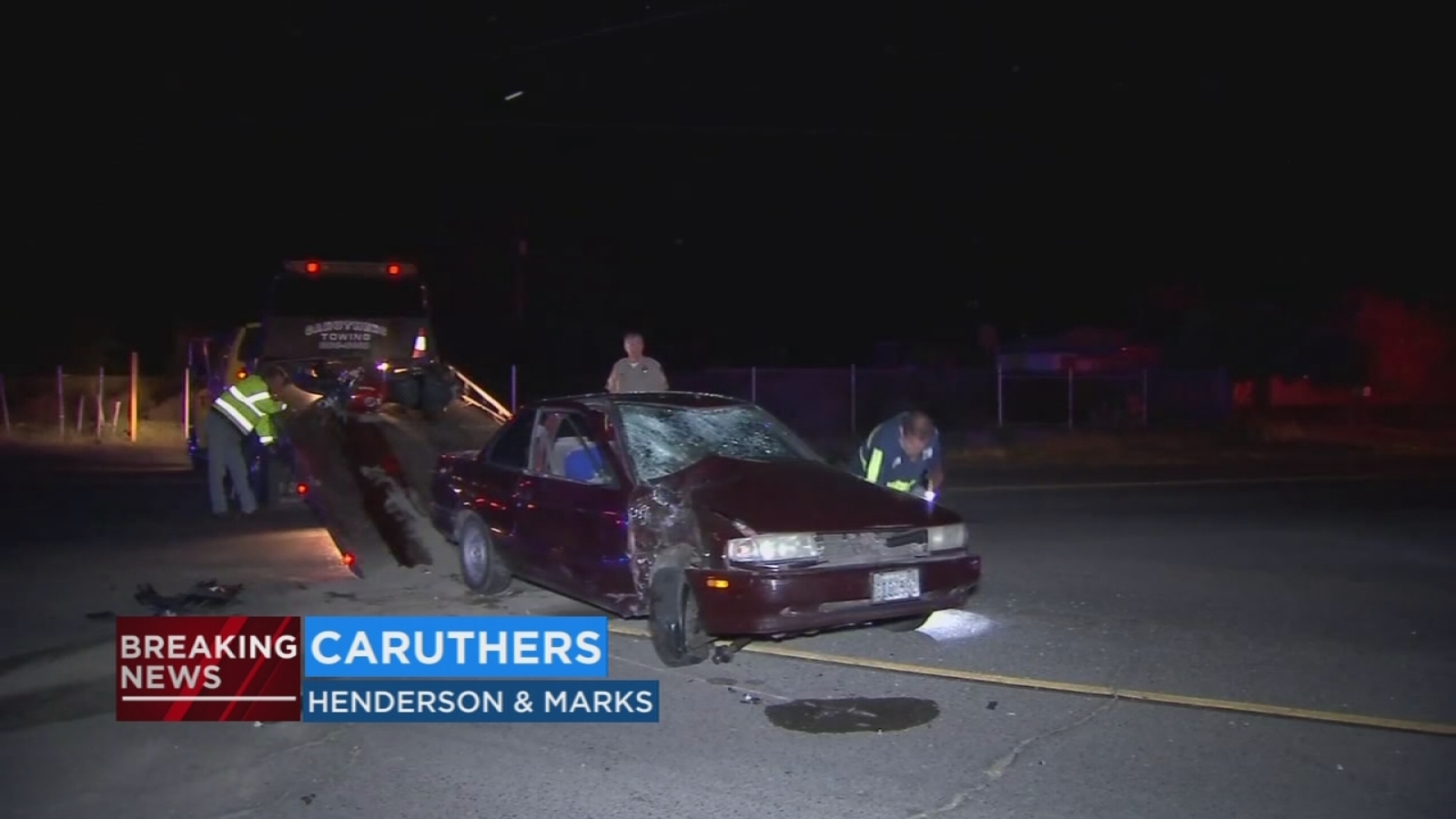 Motorcyclist dead after being hit by a vehicle in Caruthers ABC30 Fresno