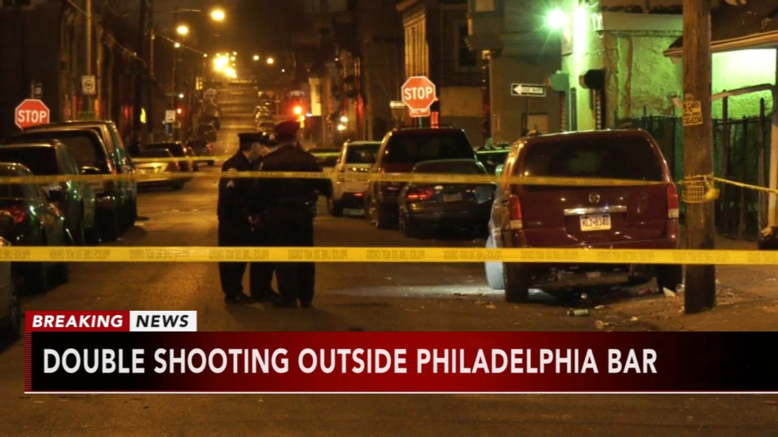 1 dead, 1 injured in shooting outside bar in Strawberry Mansion section