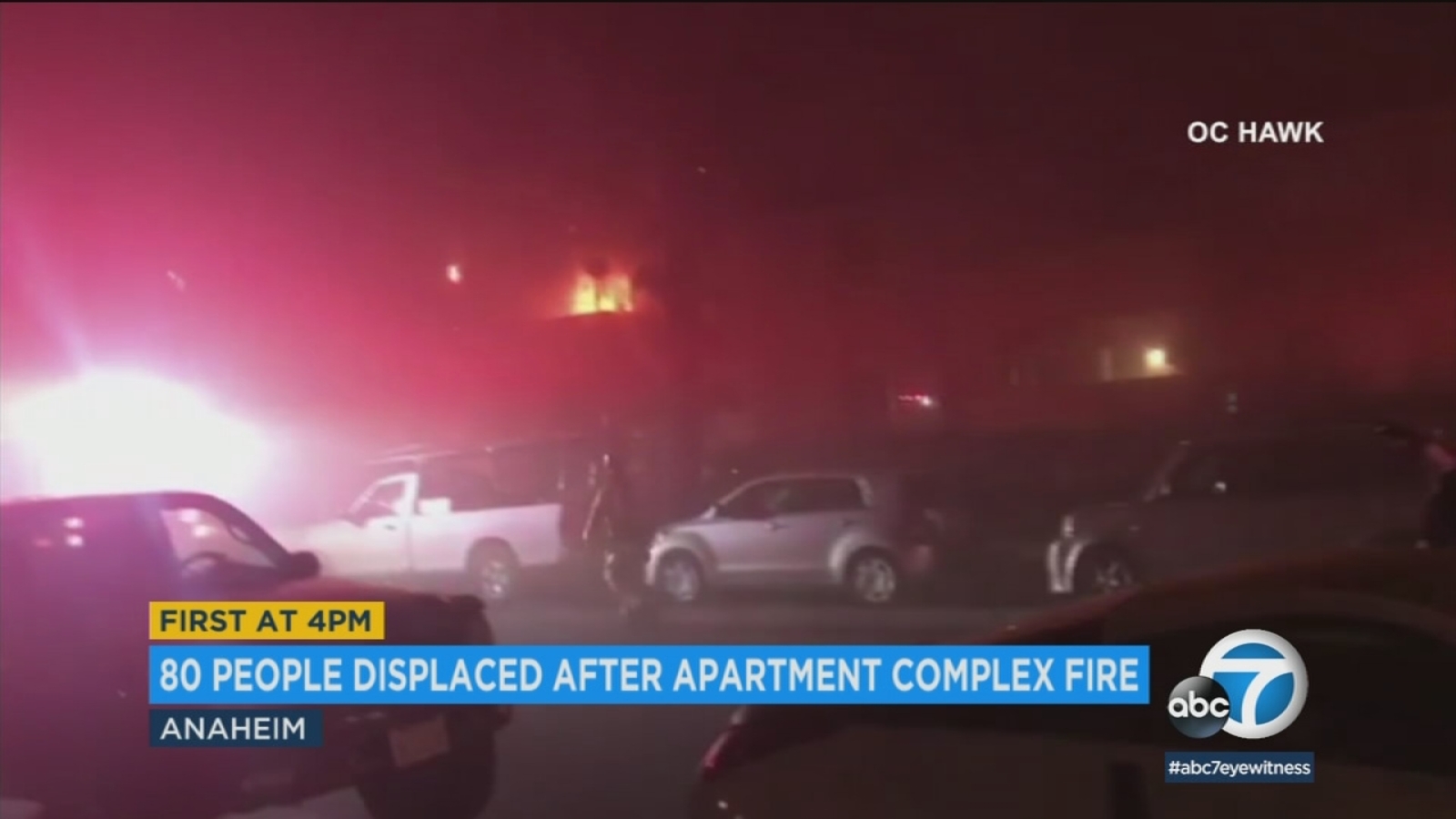 Residents recall terrifying Anaheim apartment fire ABC7 Los Angeles