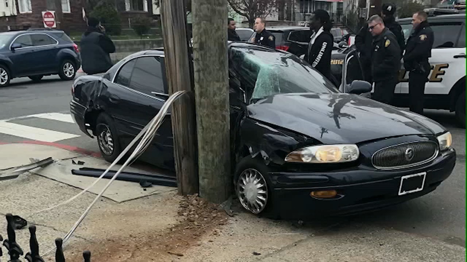 Driver claims he was shot in bizarre Jersey City crash ABC7 New York