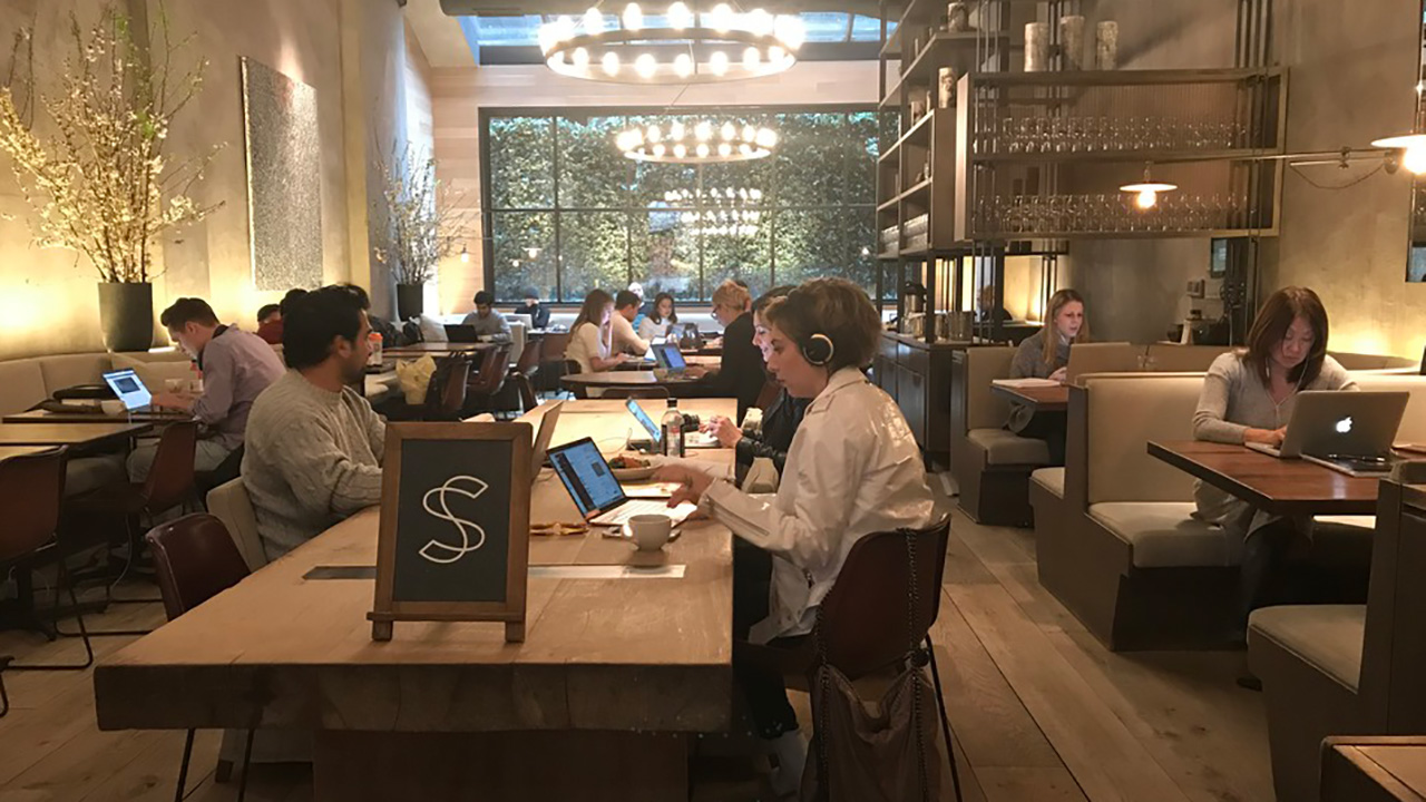 Companies turn NYC restaurants into daytime office space