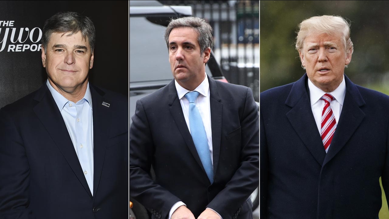 Sean Hannity, Michael Cohen, President Donald Trump,