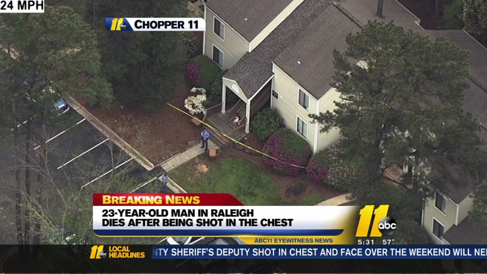 Raleigh man dies after being shot in chest, police say - ABC11 Raleigh ...