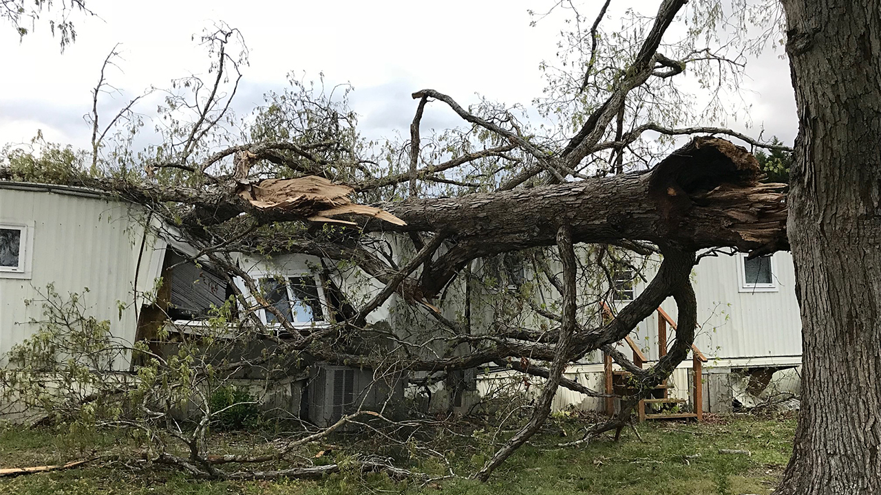 Tornado confirmed in Wendell area