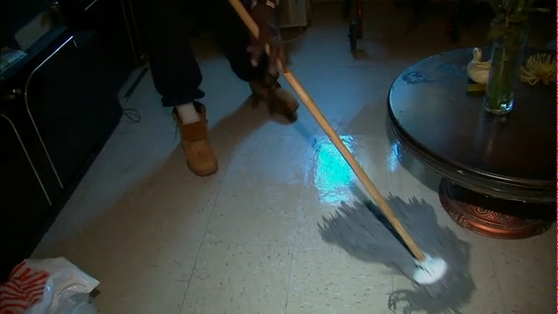 Woman Left With Flooded Apartment At Nycha Complex In Harlem After