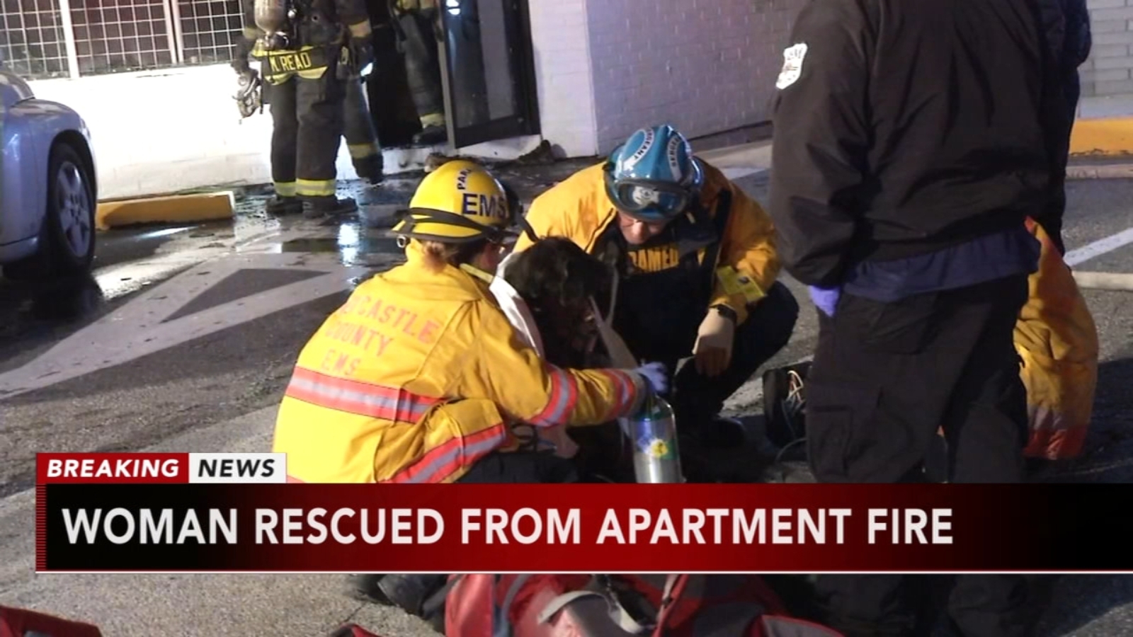 Woman Rescued From Apartment Fire In New Castle Delaware 6abc Philadelphia 9514