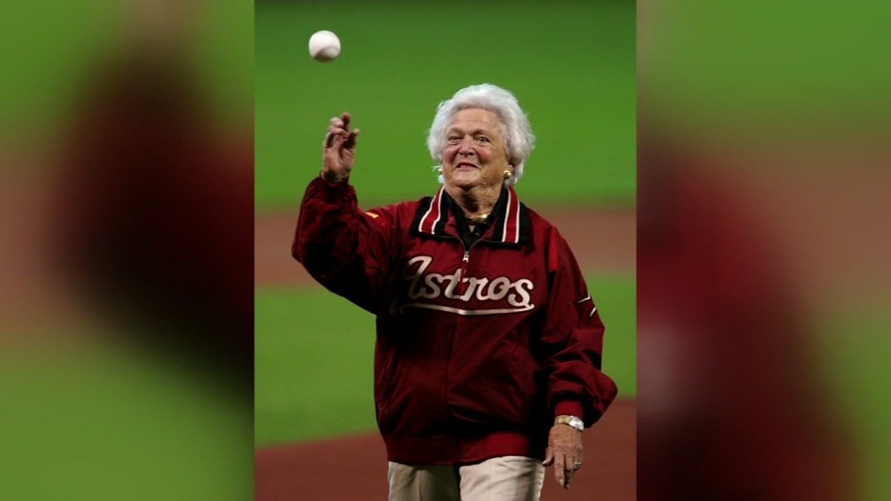 Houston Astros release statement on Barabara Bush passing