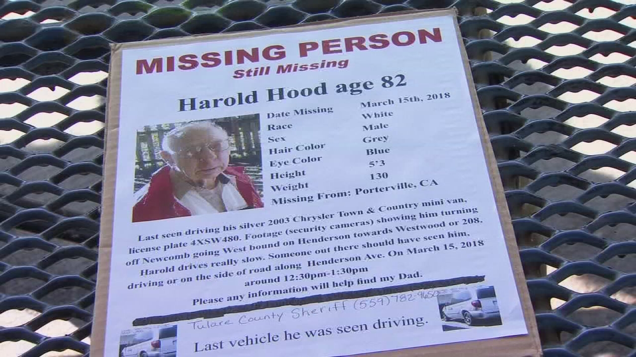 Search continues for missing Porterville man