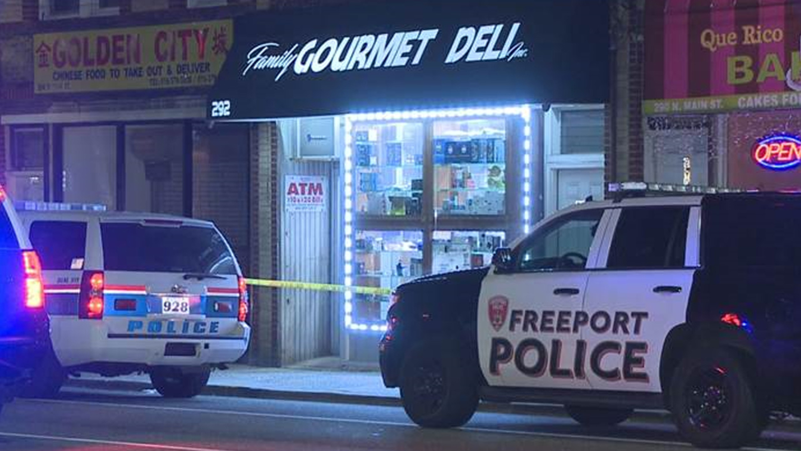 Suspect sought after deli clerk shot Long Island ABC7 New York