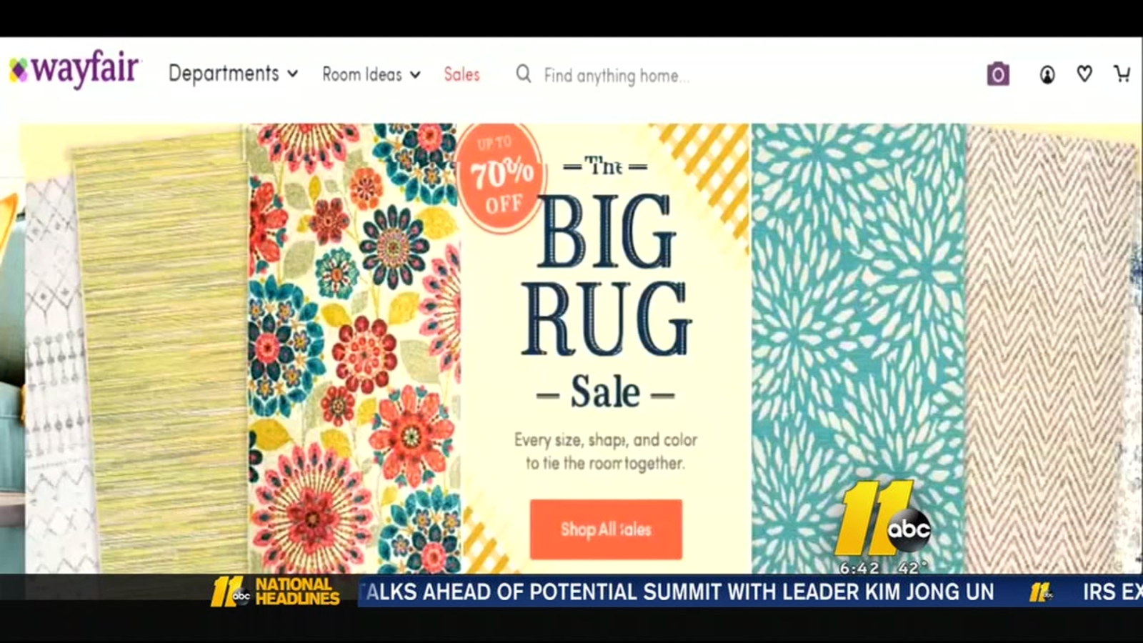 Wayfair follows Amazon with its own made-up holiday: Way Day - ABC11