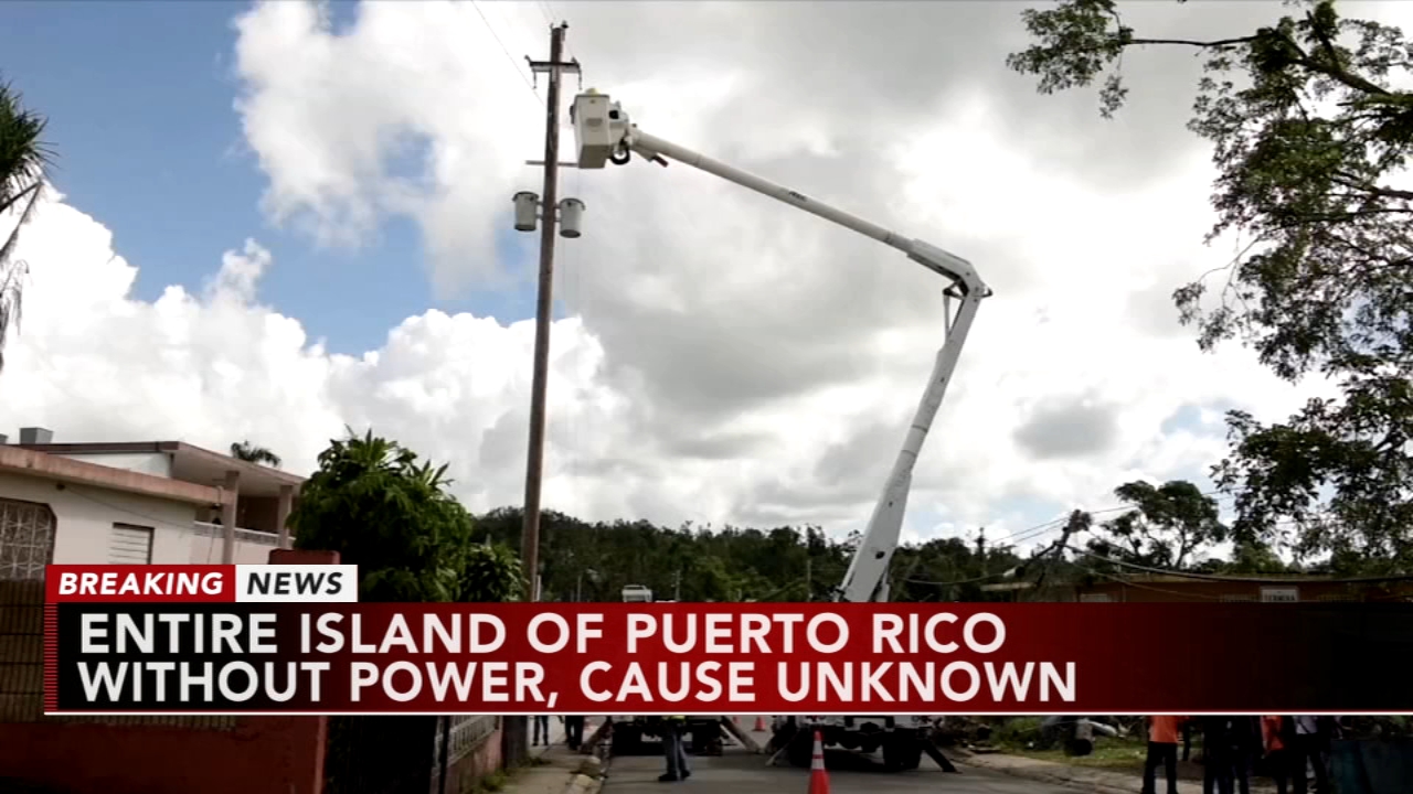 Island-wide blackout hits Puerto Rico; officials probe cause