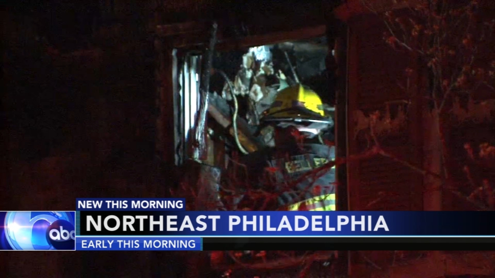 Firefighter, 3 others injured in Northeast Philadelphia fire - 6abc ...