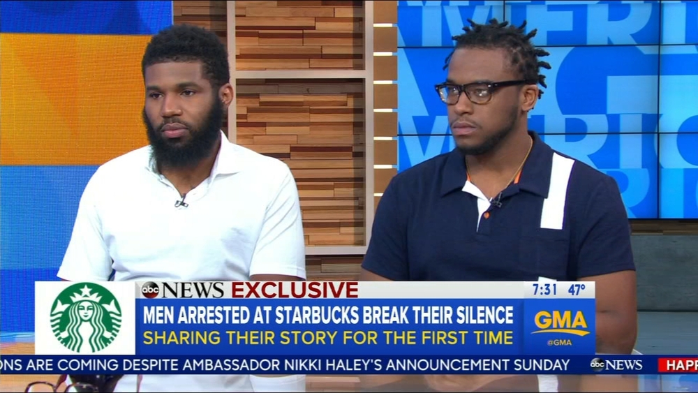 2 men arrested at Philadlephia Starbucks break their silence