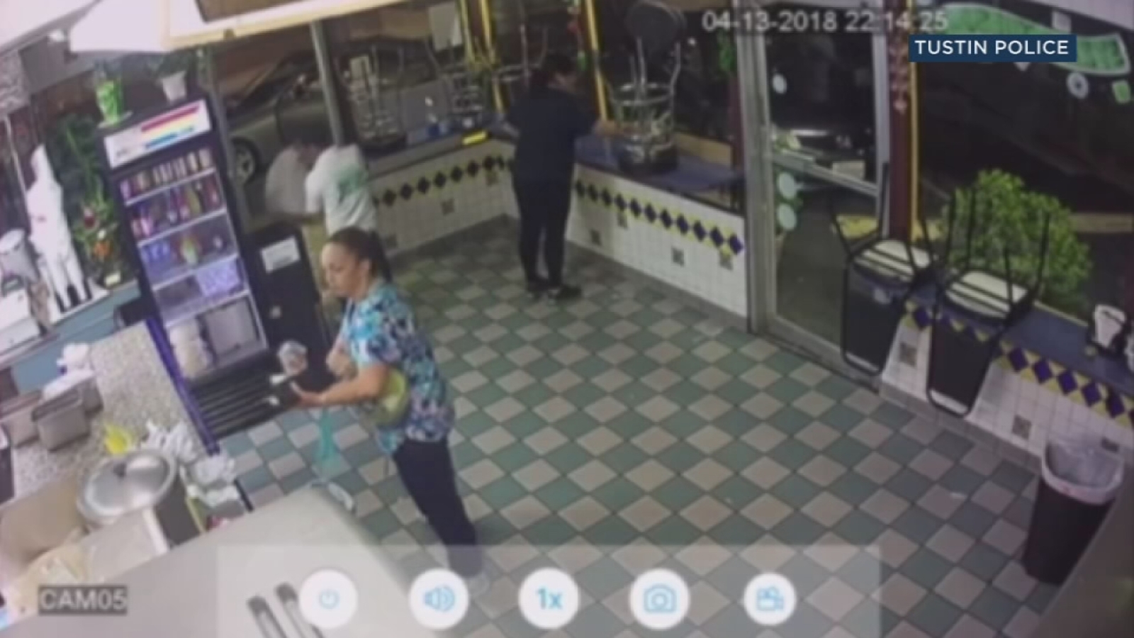 Woman sought after being caught on camera stealing Tustin restaurant ...