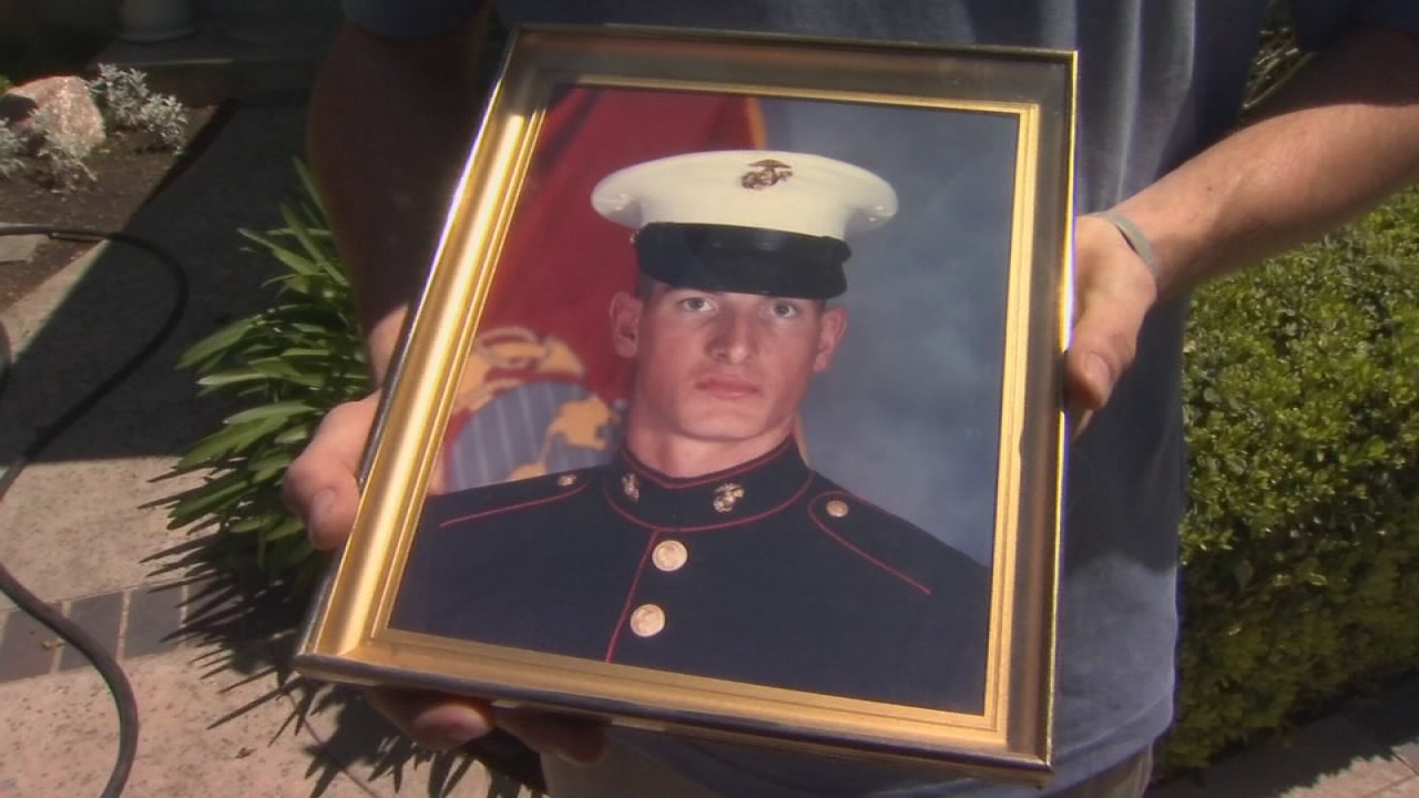 Former marine recovering after being shot by shoplifter