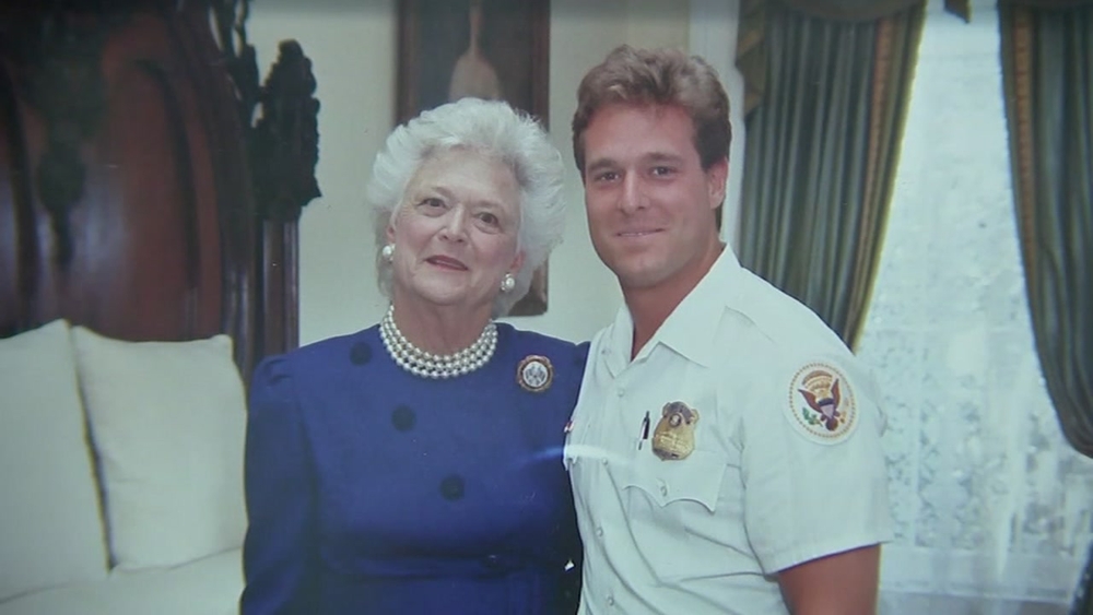 Secret Service agents honored to stand watch at services for Barbara Bush