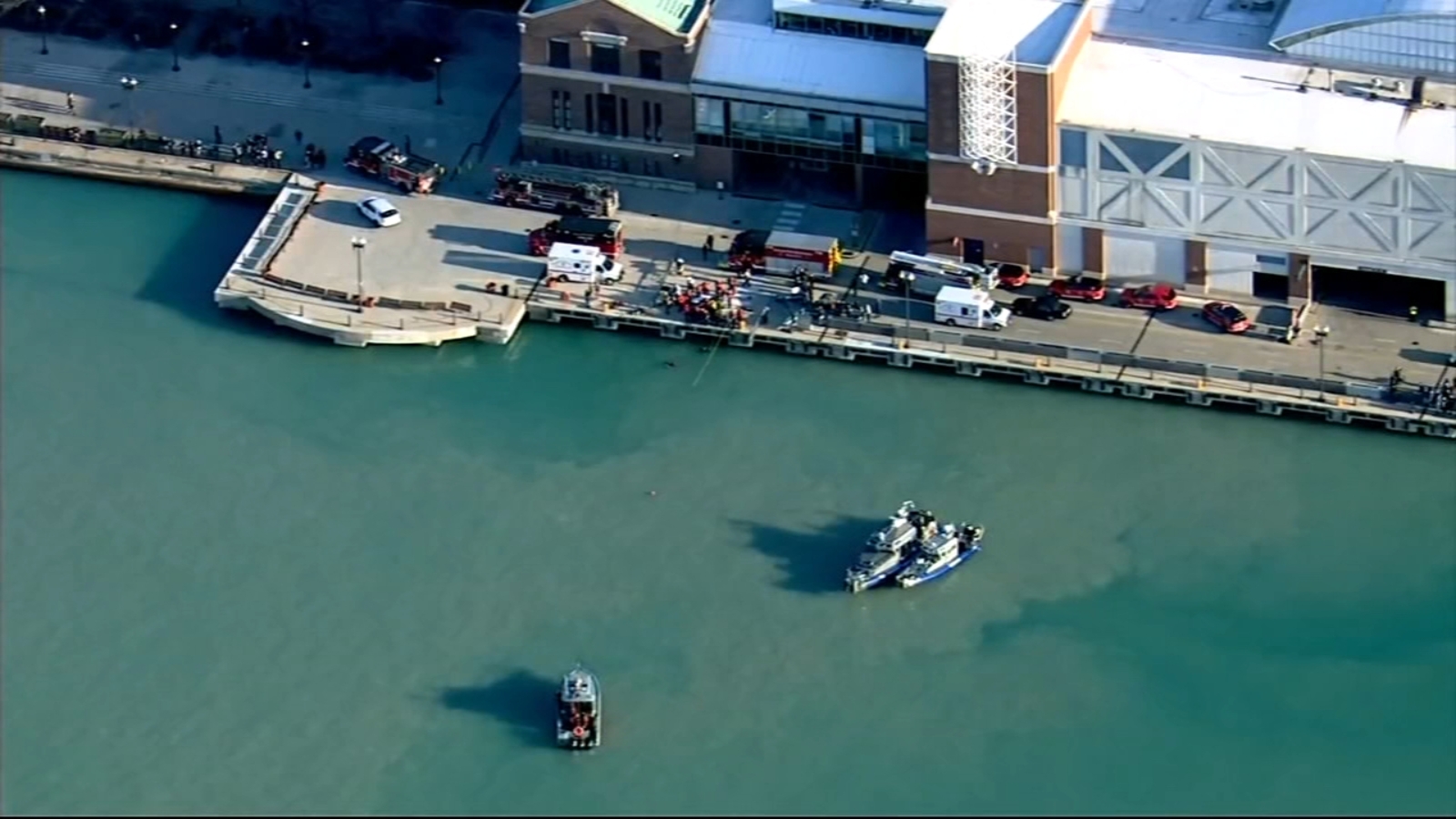 Driver dies after car goes into Lake Michigan near Navy Pier - ABC7 Chicago