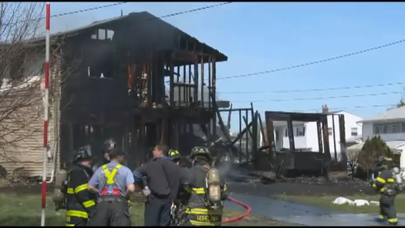 13 injured after explosion, fire destroy home in Woodbridge Township