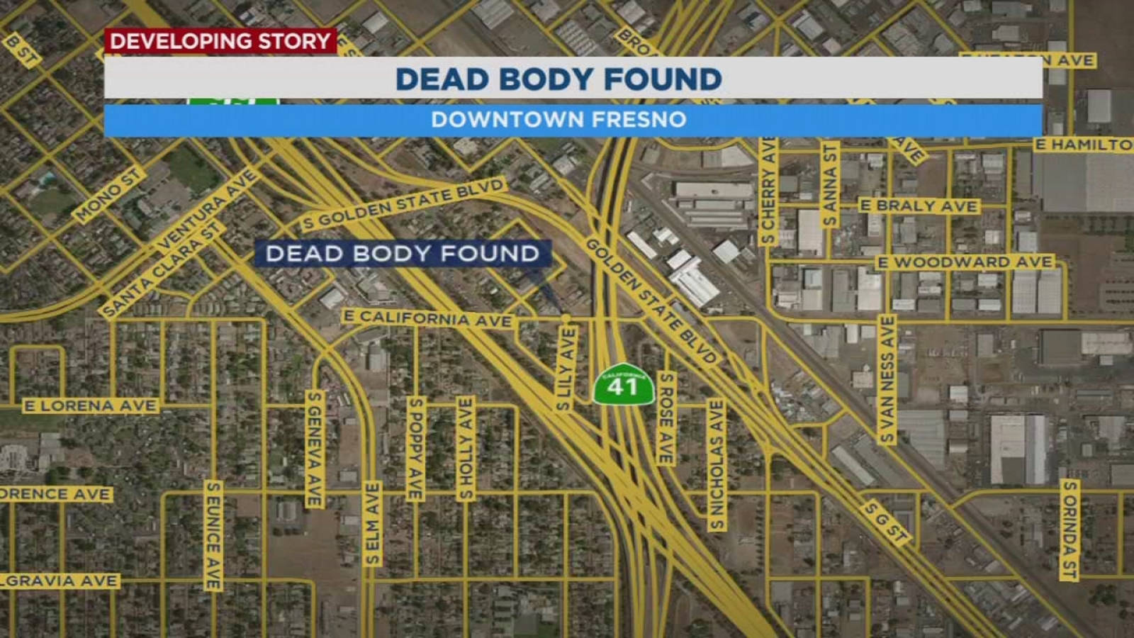 CHP looking for clues after finding dead body in downtown Fresno ...