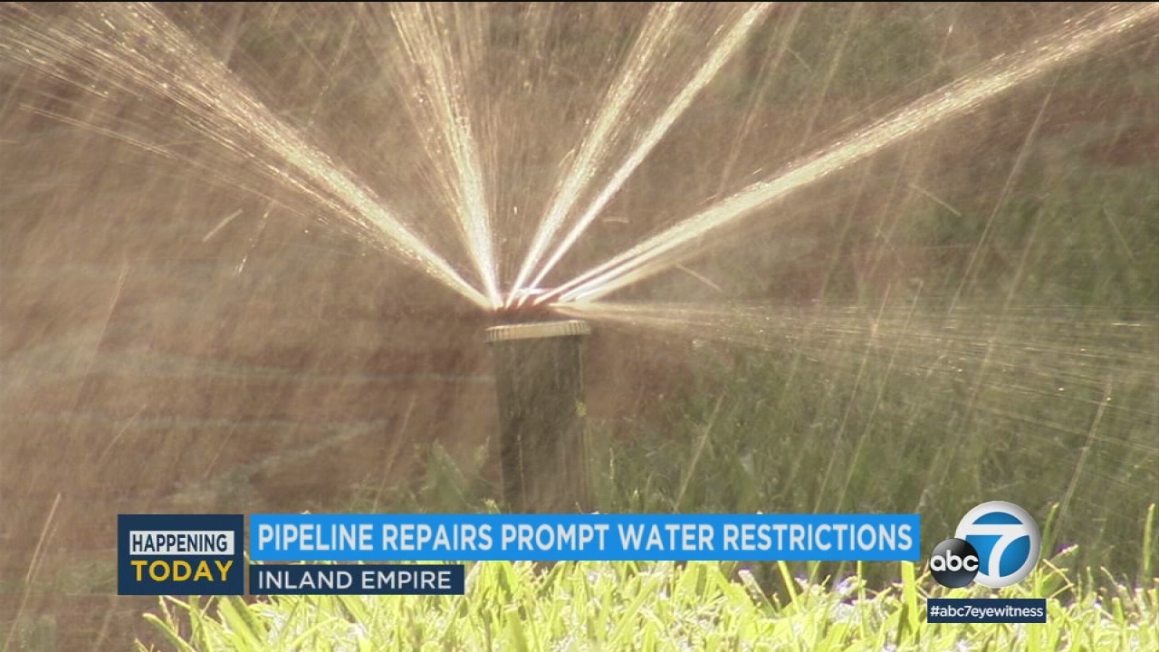 1M IE residents urged to reduce water use due to pipeline repair