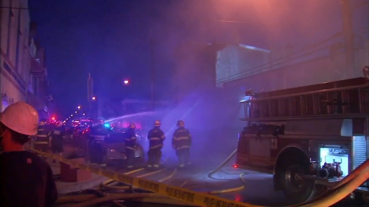 Man, son escape rowhome explosion
