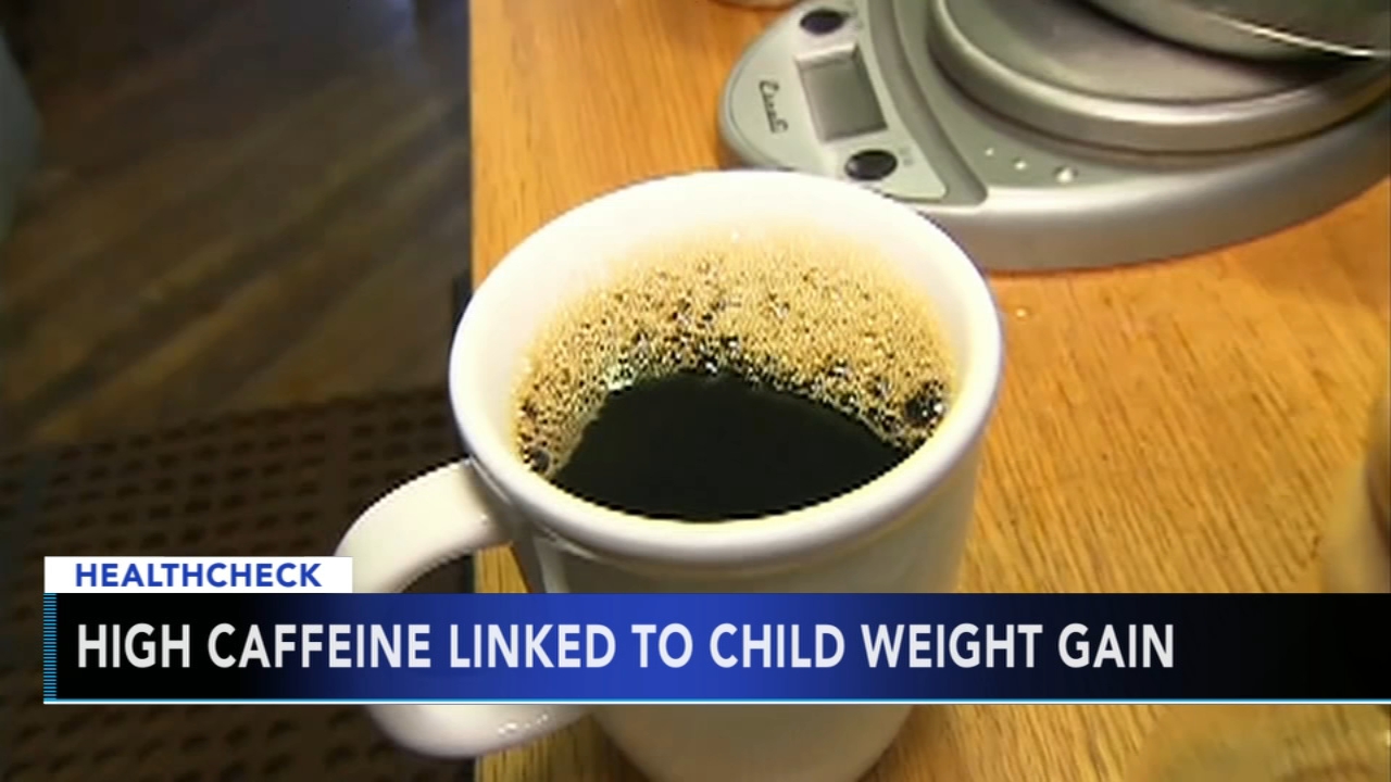 High caffeine linked to child weight gain