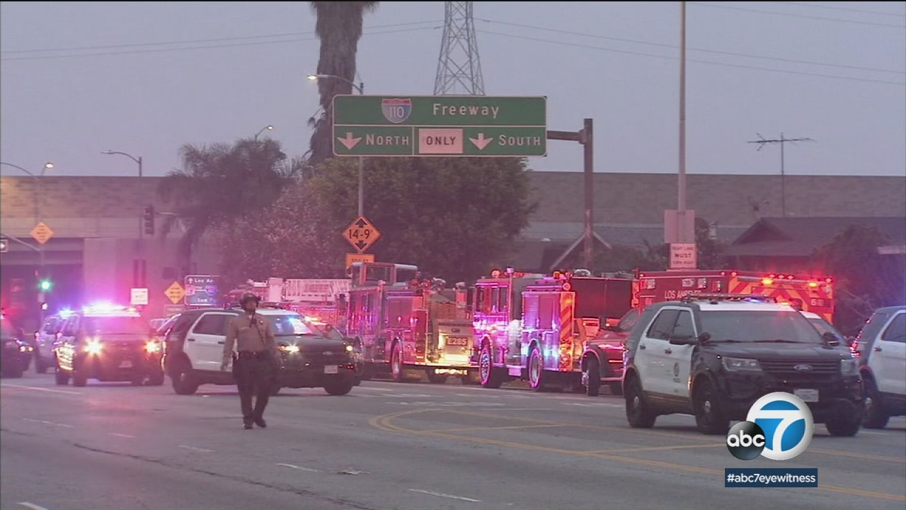 Harbor Gateway gunman in custody after killing mother, wounding self 