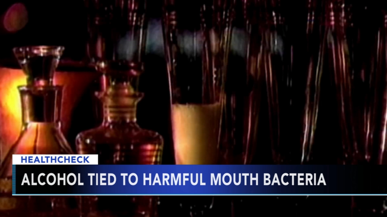 Alcohol tied to harmful mouth bacteria