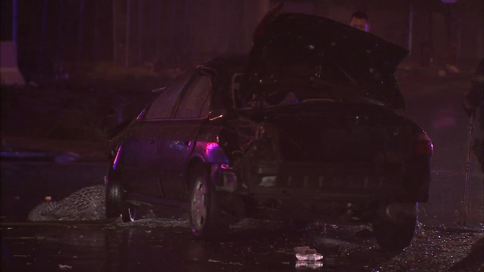 Police: Stolen car crashes in North Philadelphia, 2 injured - 6abc ...