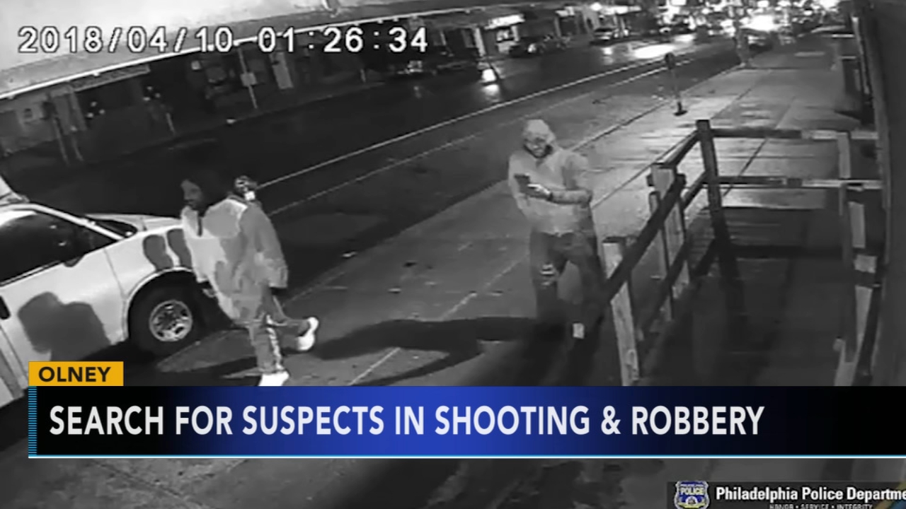 Man, 21, shot and robbed in Olney; suspects sought