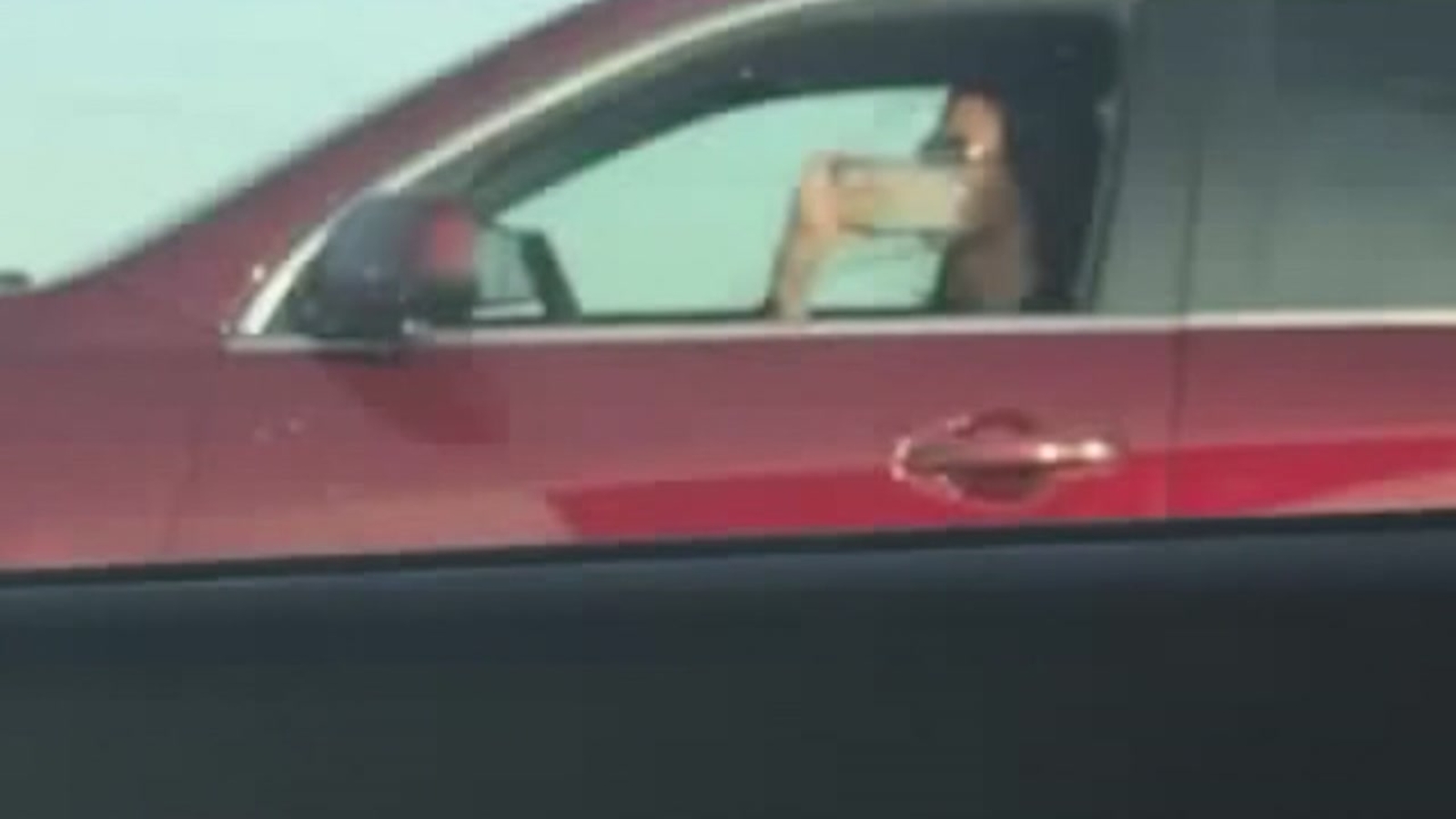 CAUGHT ON VIDEO: Woman allegedly driving drunk with child steering car ...