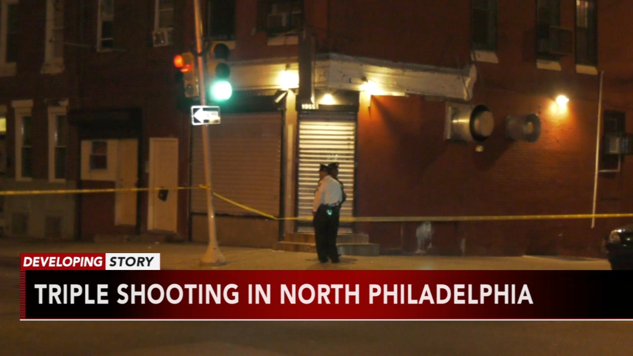 Triple shooting in North Philadelphia