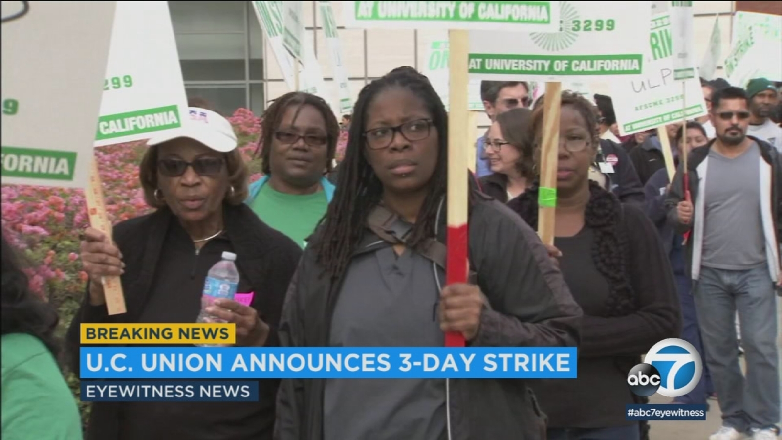 Union for 25,000 UC workers planning strike on May 7 - ABC7 Los Angeles