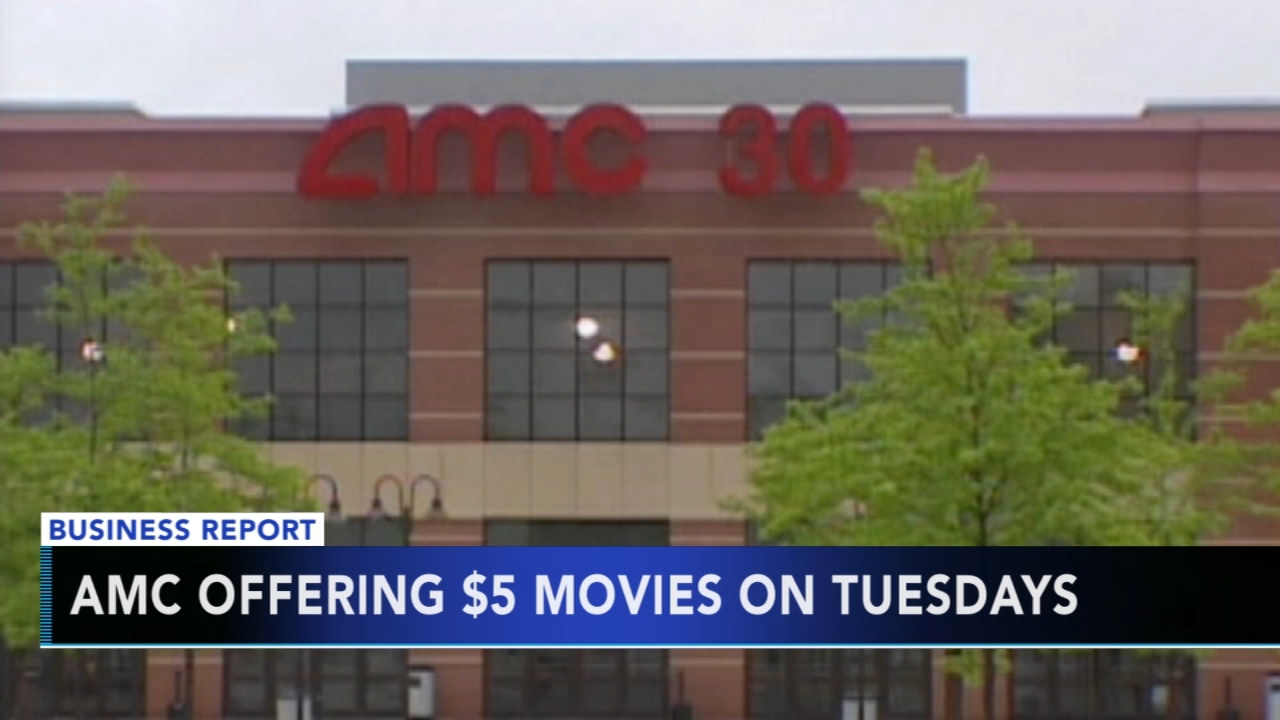 AMC movie theaters offering 5 tickets on Tuesdays