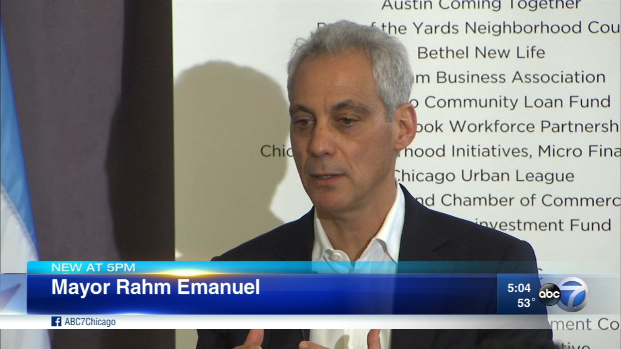 Mayor Rahm Emanuel announces small business reforms