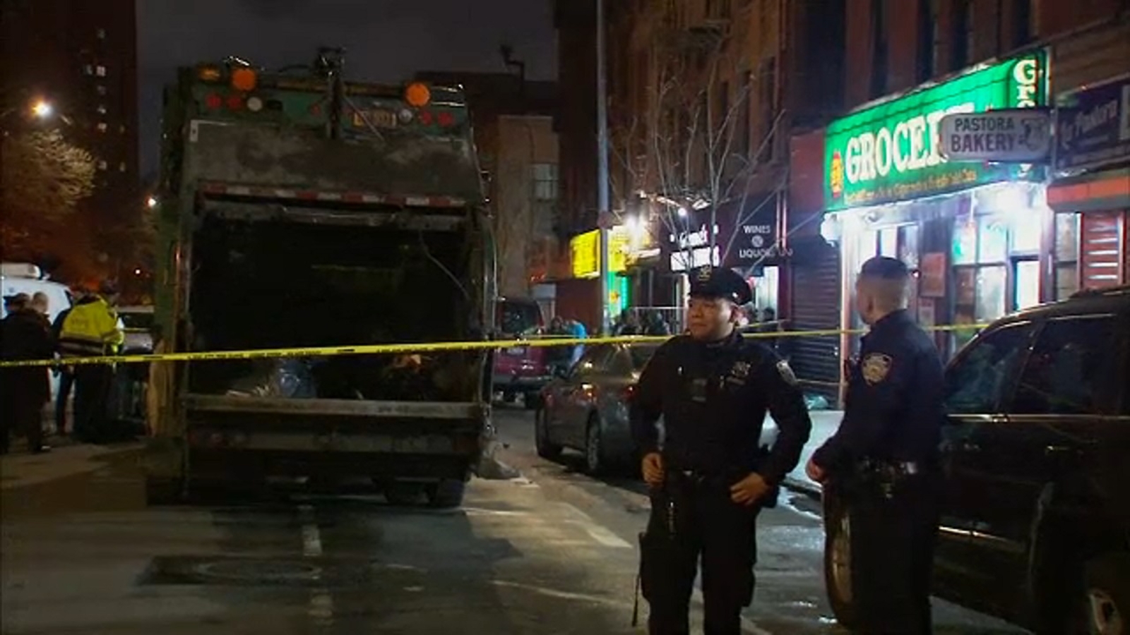 Elderly man hit, killed by private sanitation truck while crossing