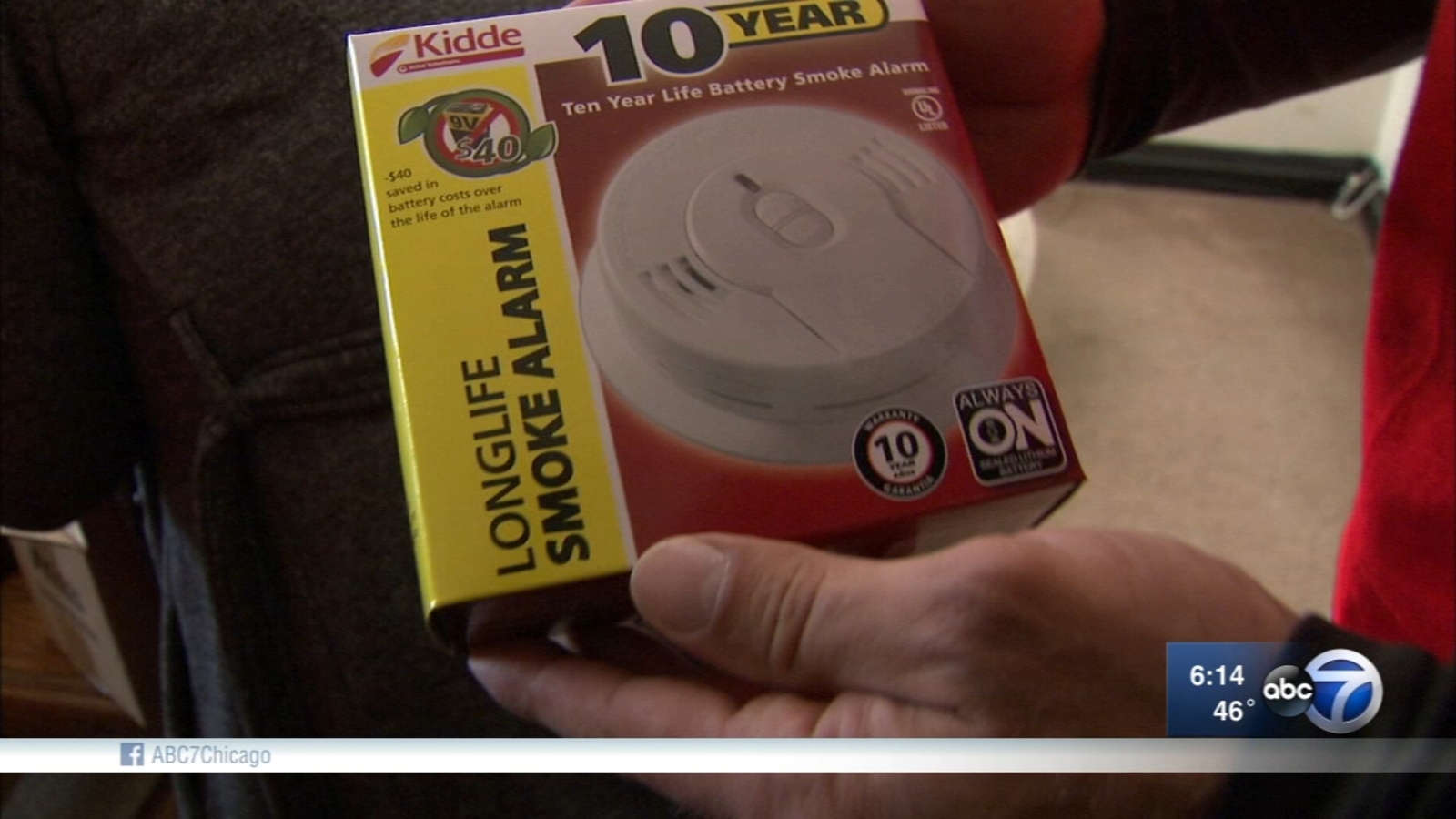Fire alarms distributed in Englewood as part of 'Sound the Alarm