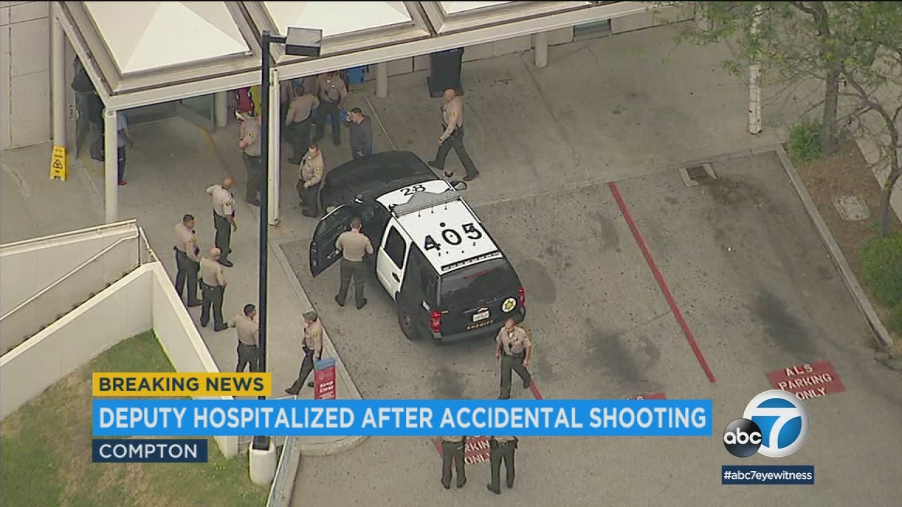 LASD deputy injured in apparent accidental shooting
